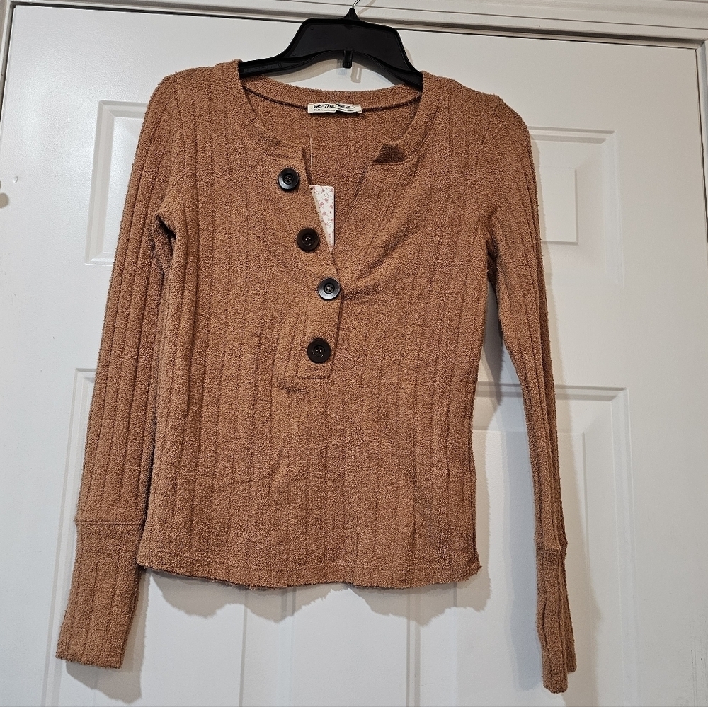 We The Free Oliver Henely Long Sleeve Tee Size XS